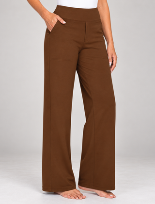 Comfort stretch trousers – Dark Brown