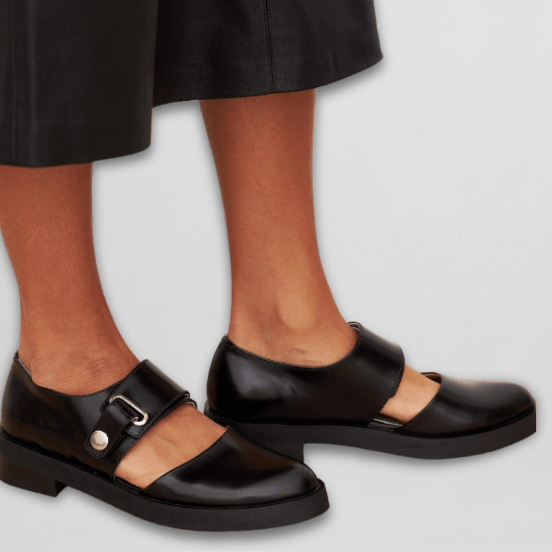 Sara - Classic Mary Jane Shoes with Adjustable Buckle