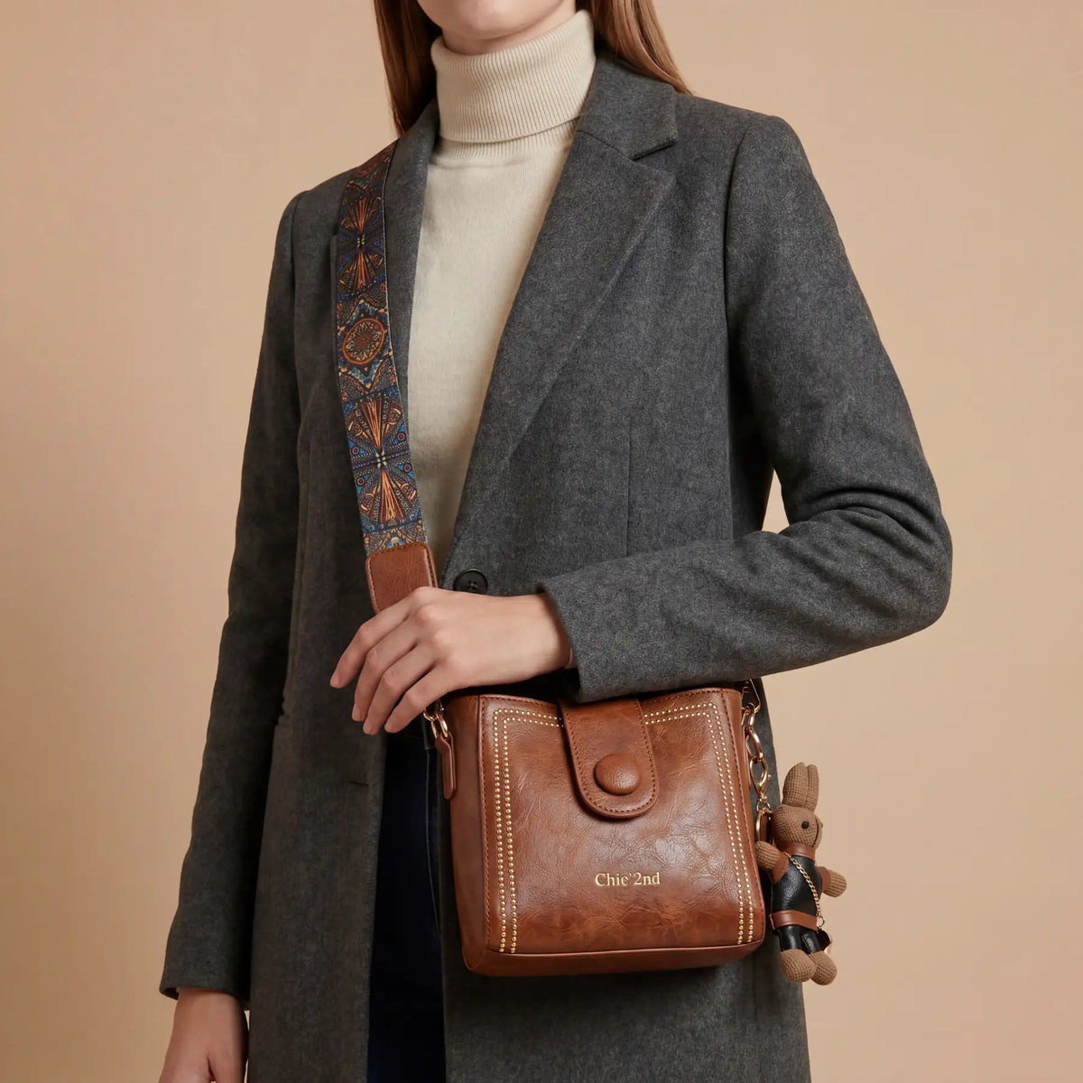 Satchel Bag + Arion Plush Toy as a Gift
