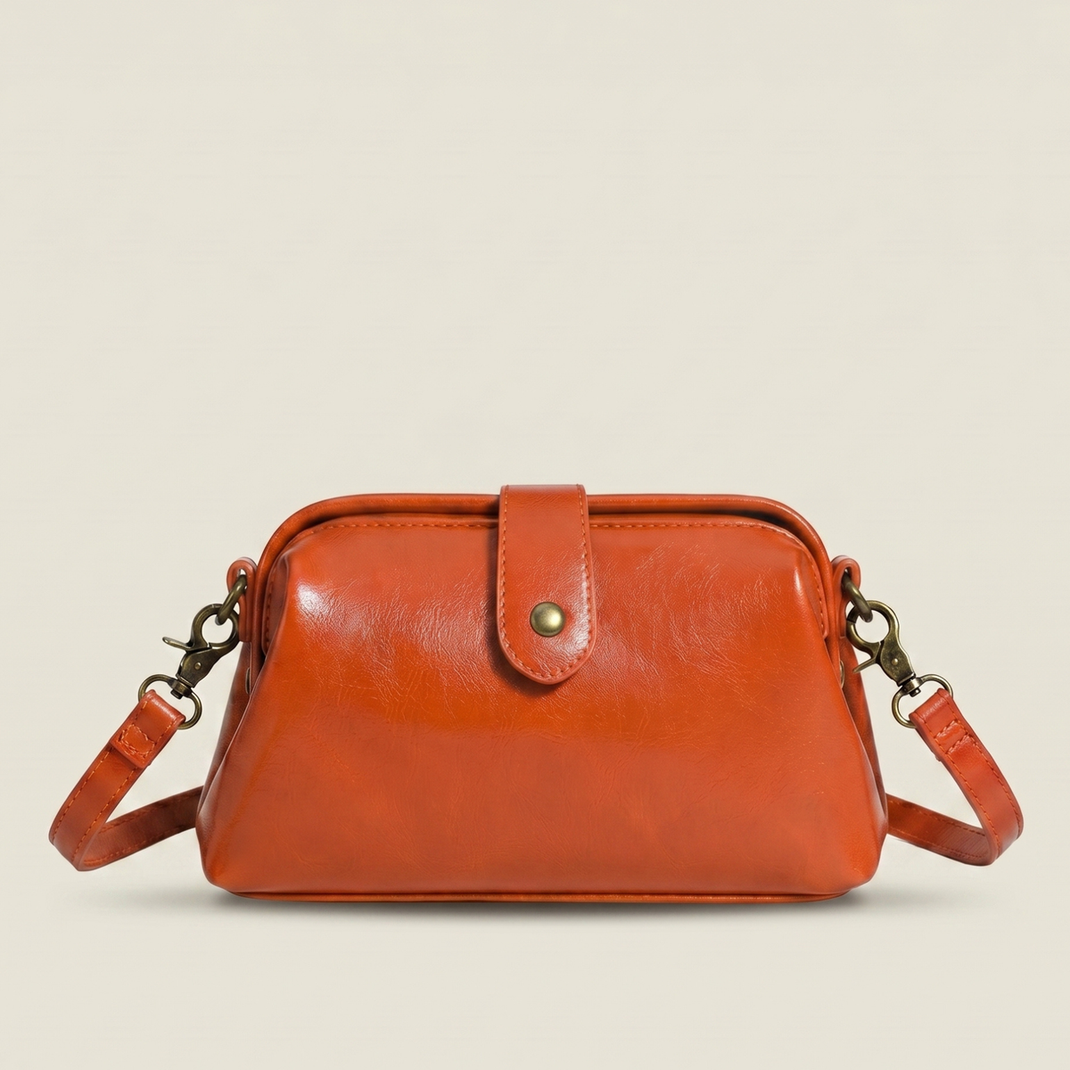 Arion Vintage Bag - Terracotta Orange