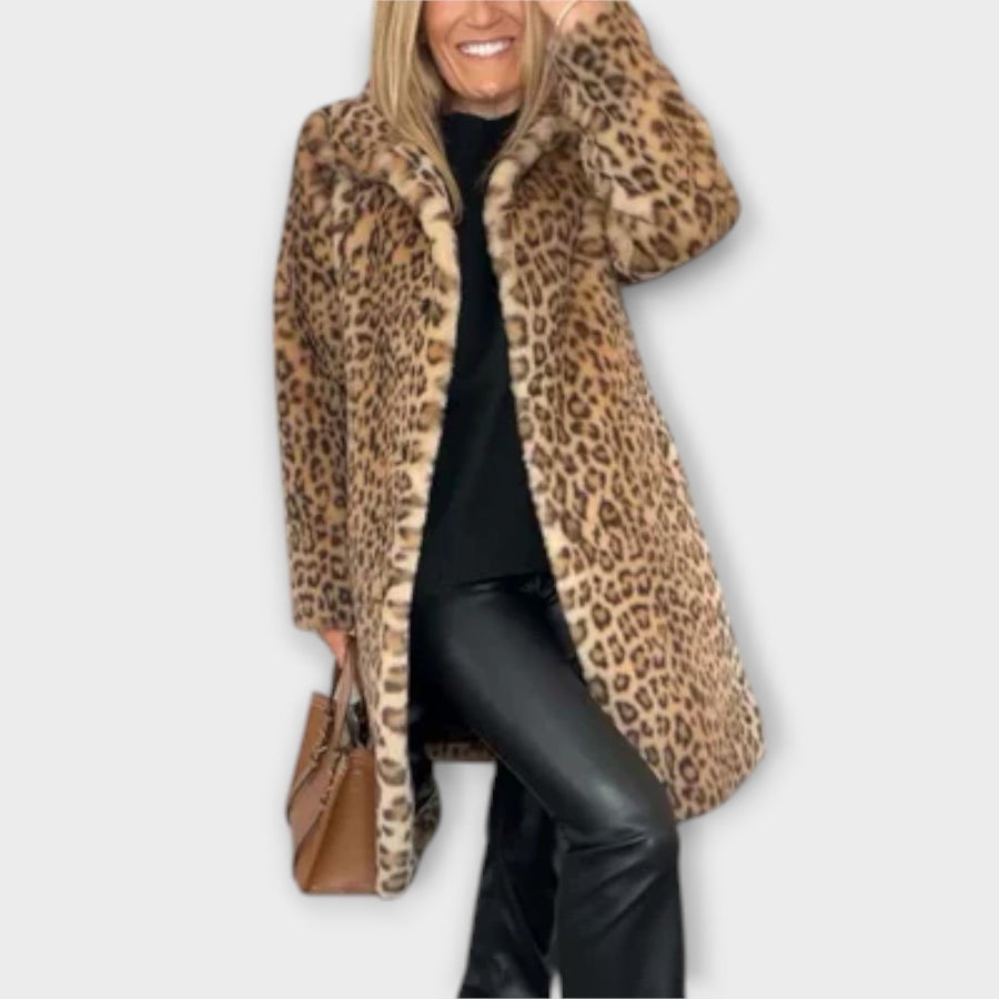 Amara ™ | Leopard Print Coat