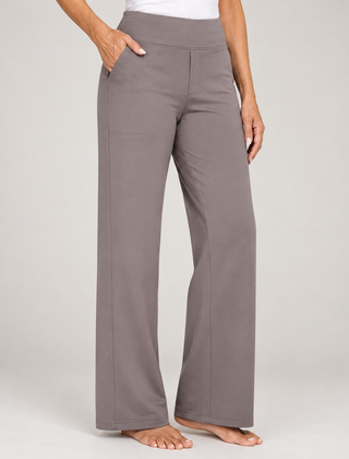 Comfort stretch trousers – Taupe