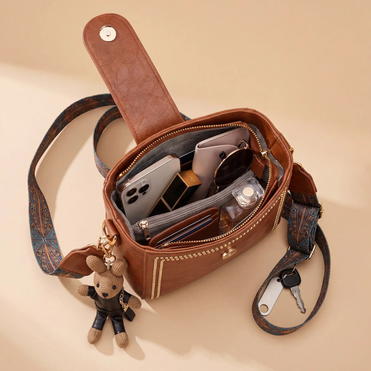 Satchel Bag + Arion Plush Toy as a Gift