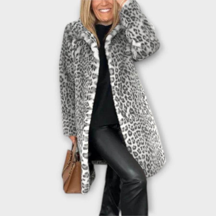 Amara ™ | Leopard Print Coat