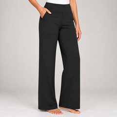 Comfort stretch trousers – Black