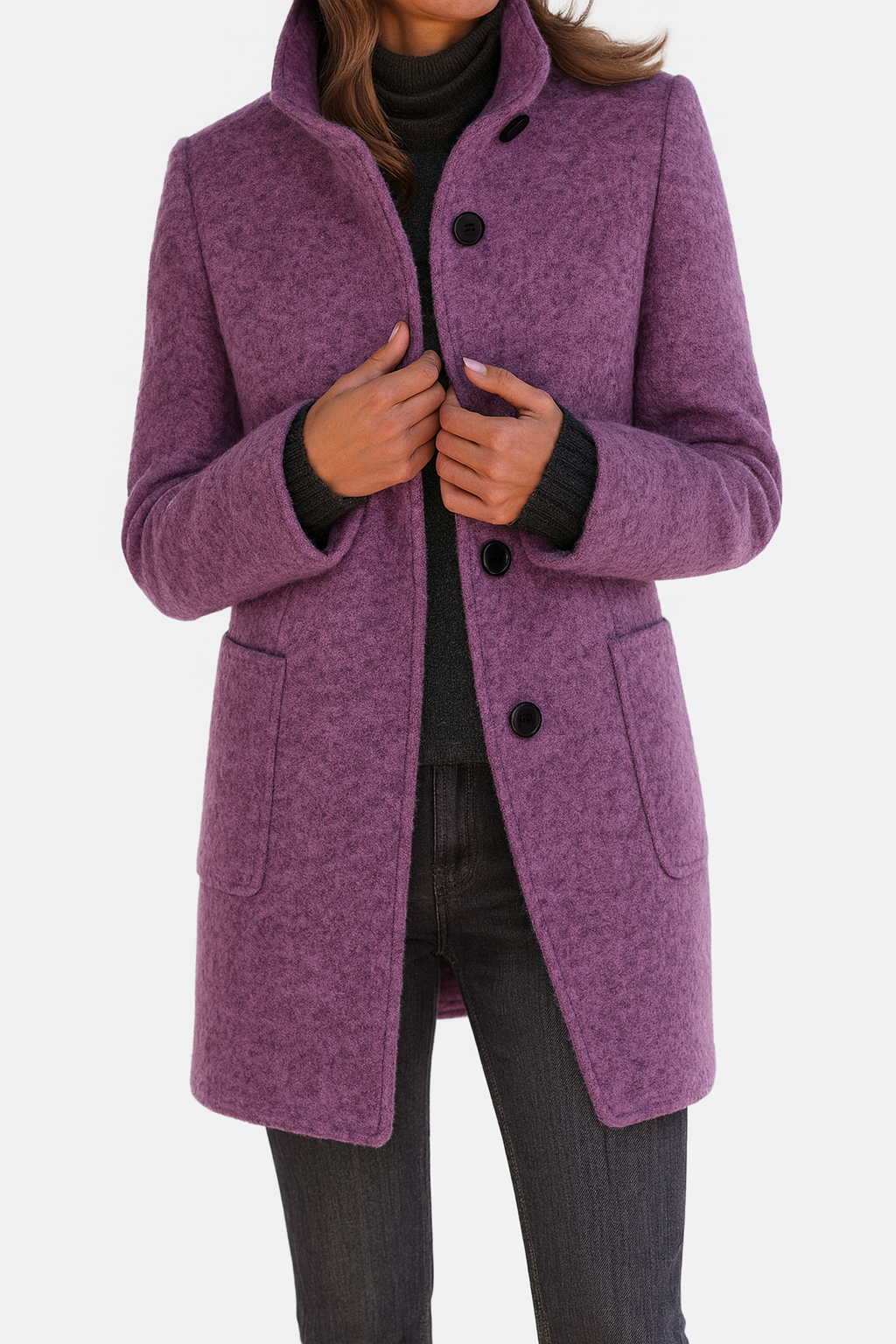 Adriana | Women's Jacket with High Collar