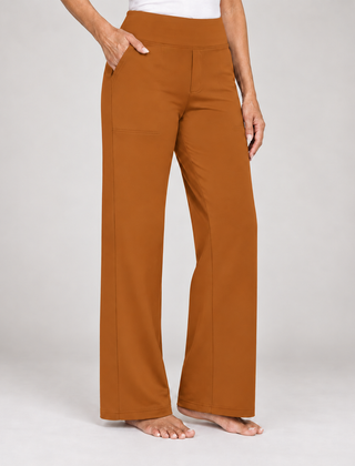 Comfort stretch trousers – Cognac