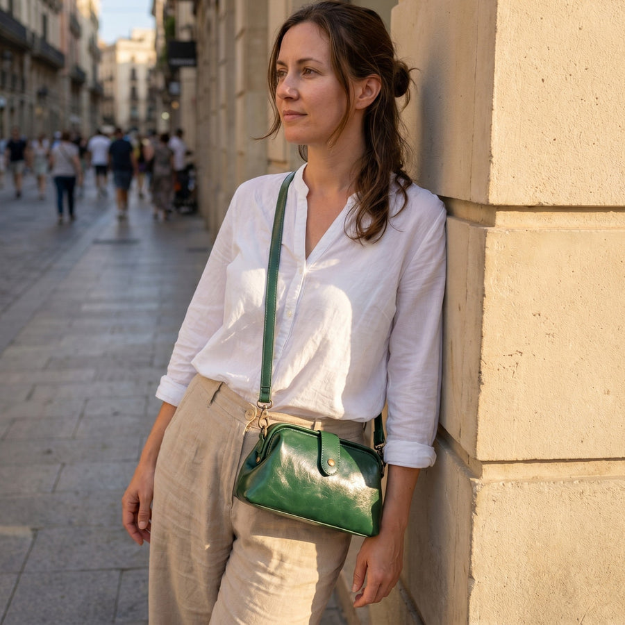Arion Vintage Bag - Green