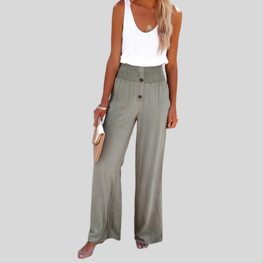 Riana - High Waist Relax Pants