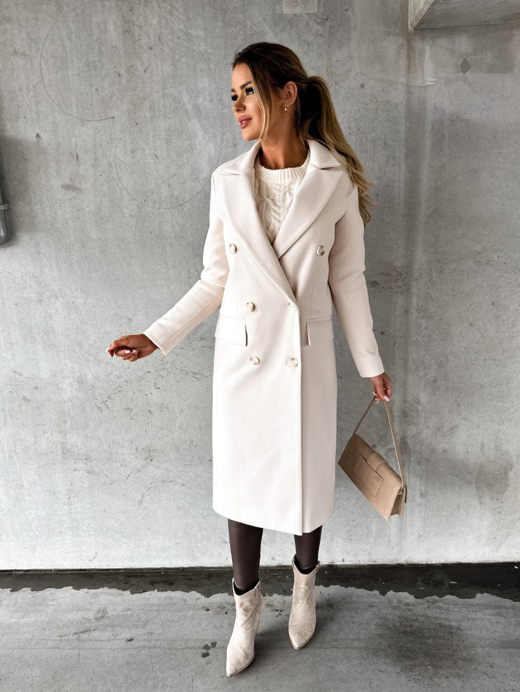 Destiny – Jacket with Stylish Button Closure