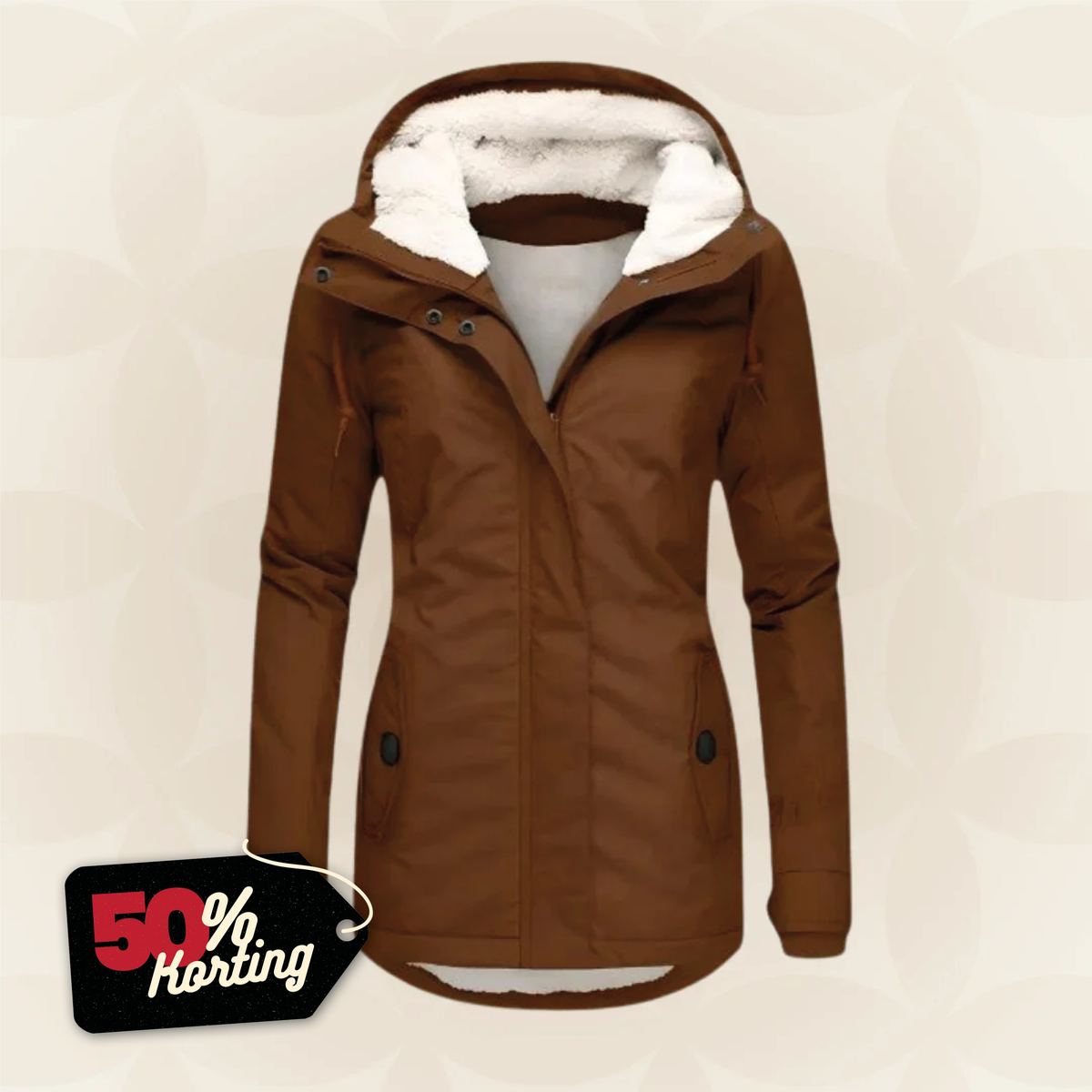 Kirsten - Waterproof Winter Coat with Hood