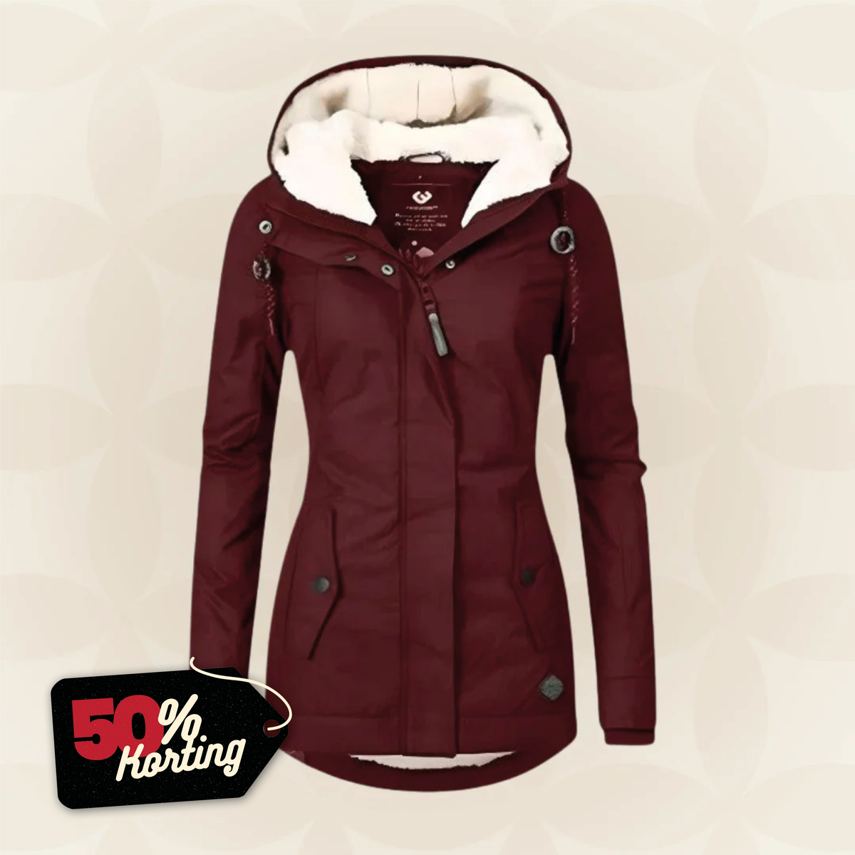 Kirsten - Waterproof Winter Coat with Hood