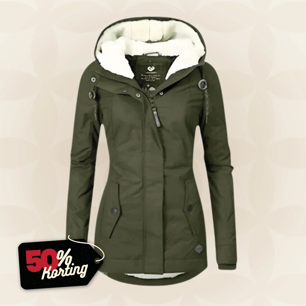 Kirsten - Waterproof Winter Coat with Hood