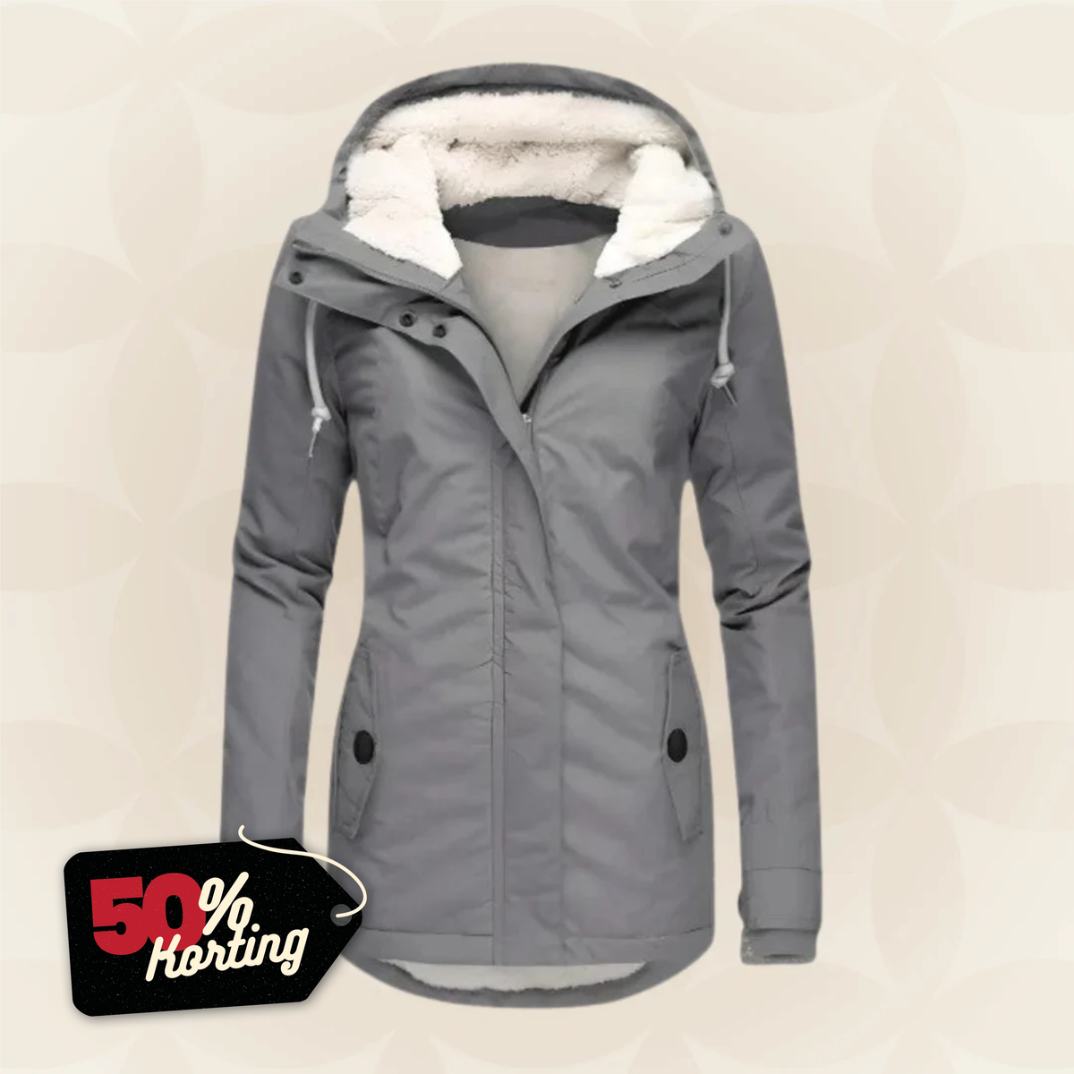 Kirsten - Waterproof Winter Coat with Hood