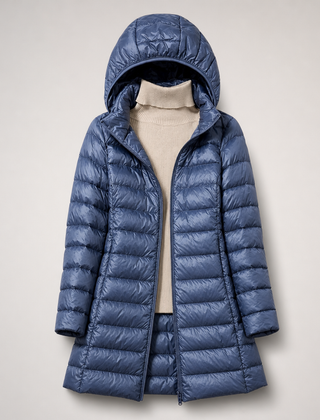 Feathra down jacket – Blue