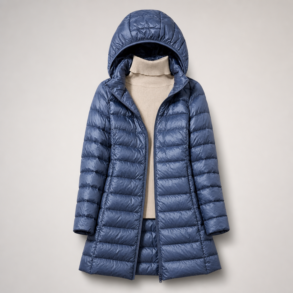 Feathra down jacket – Blue