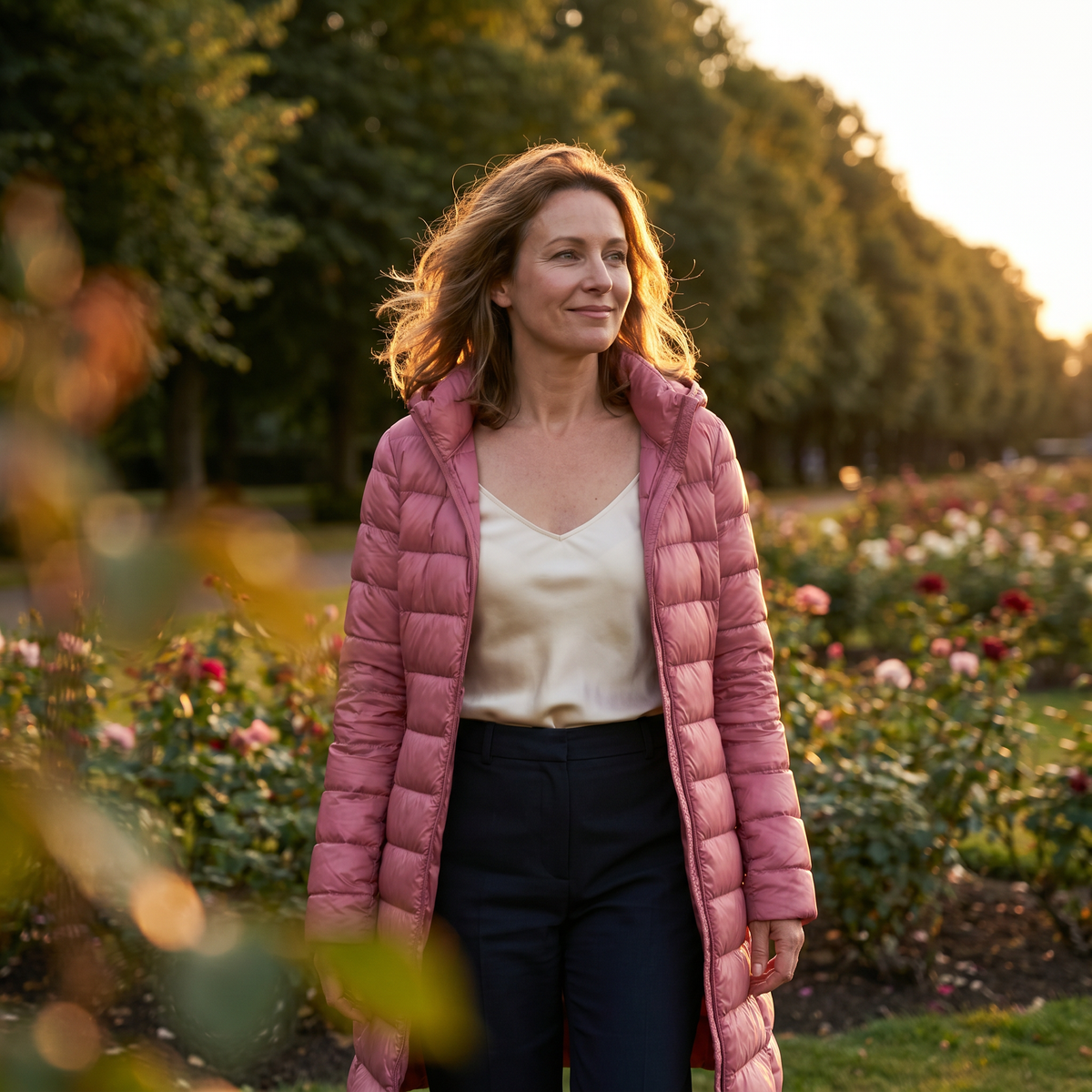 Feathra down jacket lifestyle